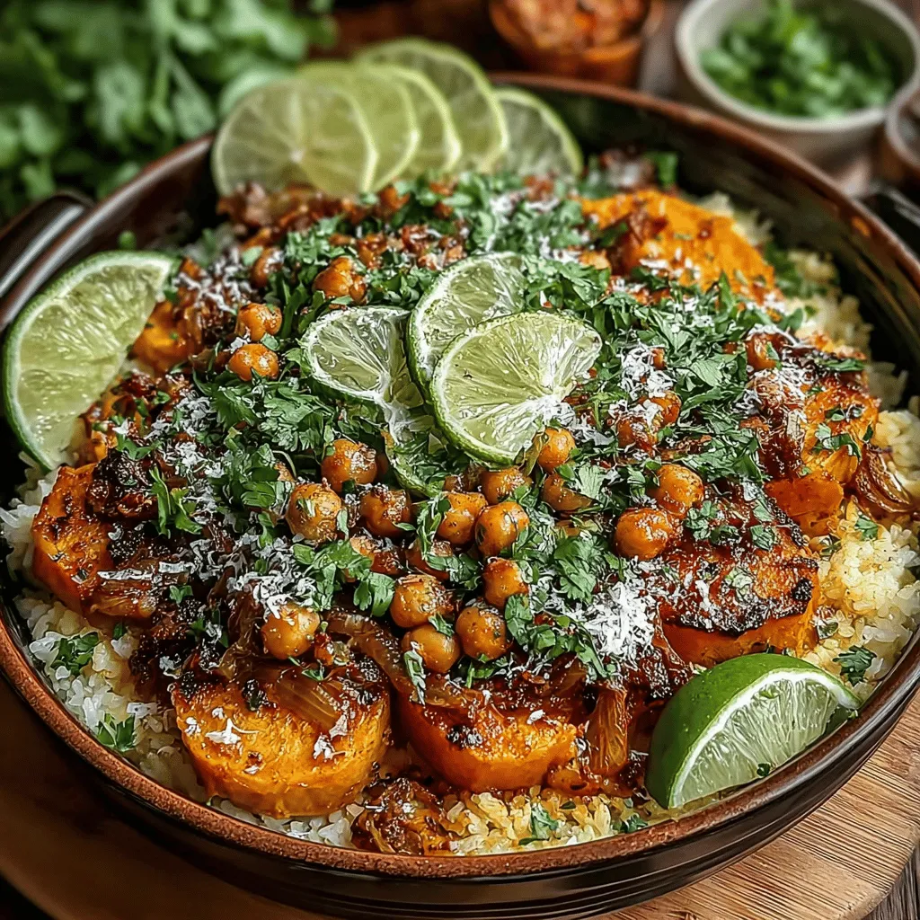 In the realm of wholesome and delicious meals, Spicy Sweet Potato & Chickpea Masala Bowls stand out as a vibrant dish that is both nutritious and incredibly satisfying. This recipe combines the natural sweetness of roasted sweet potatoes with the hearty texture of chickpeas, all enveloped in a rich and aromatic masala sauce. Perfect for a weeknight dinner or meal prep, these bowls are not only easy to prepare but also packed with flavor and health benefits.
