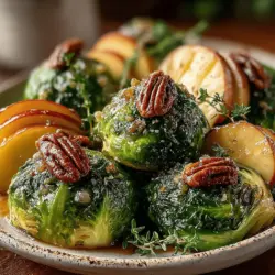 Maple glazed Brussels sprouts and apples is a delightful dish that perfectly marries the earthy essence of Brussels sprouts with the sweet, crisp flavor of apples. This recipe stands out not only for its delicious taste but also for its beautiful presentation, making it an appealing addition to your dining table, whether it's for a holiday feast, a family dinner, or a cozy meal at home. The vibrant colors and enticing aroma will draw everyone in, while the unique combination of flavors will leave a lasting impression.