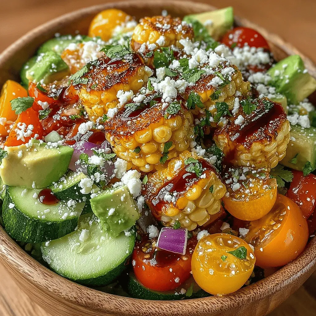 Salads have long been celebrated for their ability to showcase the vibrant flavors and textures of fresh, seasonal ingredients. As the seasons change, so too does the bounty of produce available to us, providing an opportunity to create dishes that are not only visually appealing but also packed with nutrients. One such dish that embodies this ethos is the Corn & Avocado Salad, a delightful blend of sweet corn, creamy avocado, and other fresh ingredients that makes for a perfect accompaniment to any meal. Whether you’re hosting a summer barbecue, preparing a light lunch, or seeking a nutritious side for dinner, this salad promises to impress with its colorful presentation and satisfying taste.
