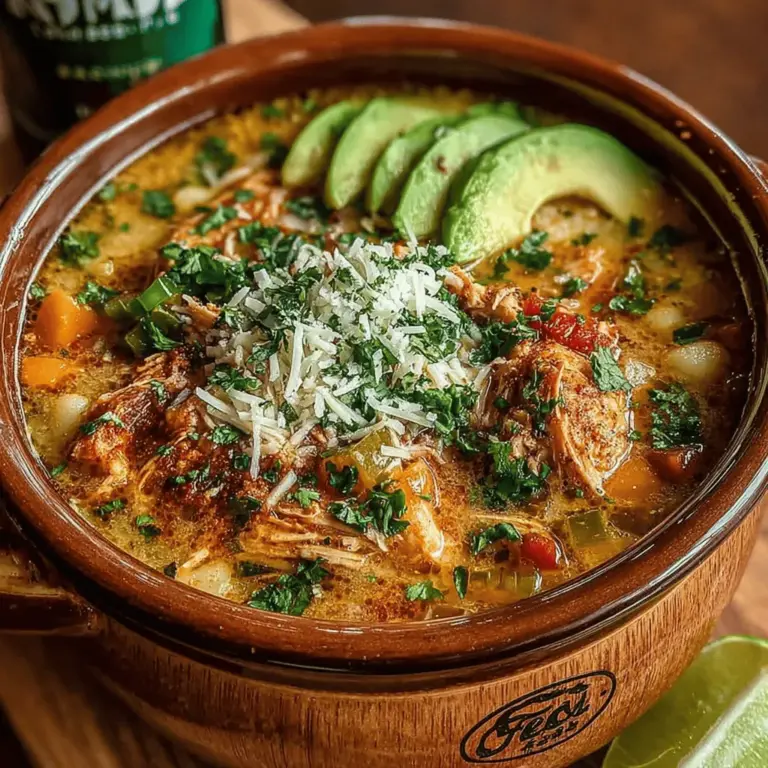 What sets Spicy & Creamy Jalapeño White Chicken Chili apart from traditional chili recipes is its vibrant flavor profile. The dish fuses the classic elements of chili—such as protein, beans, and spices—with a creamy base and the distinctive kick of jalapeños. The result is a chili that is not only rich and satisfying but also brightened by the fresh heat of peppers. This unique combination appeals to those who crave comfort food but also enjoy a little spice in their meals.
