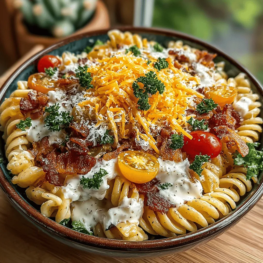 To create a standout BLT Pasta Salad, it’s essential to understand the role of each ingredient in contributing to the overall flavor and texture of the dish. Each component plays a vital part in delivering that classic BLT flavor profile while enhancing the heartiness of the pasta.