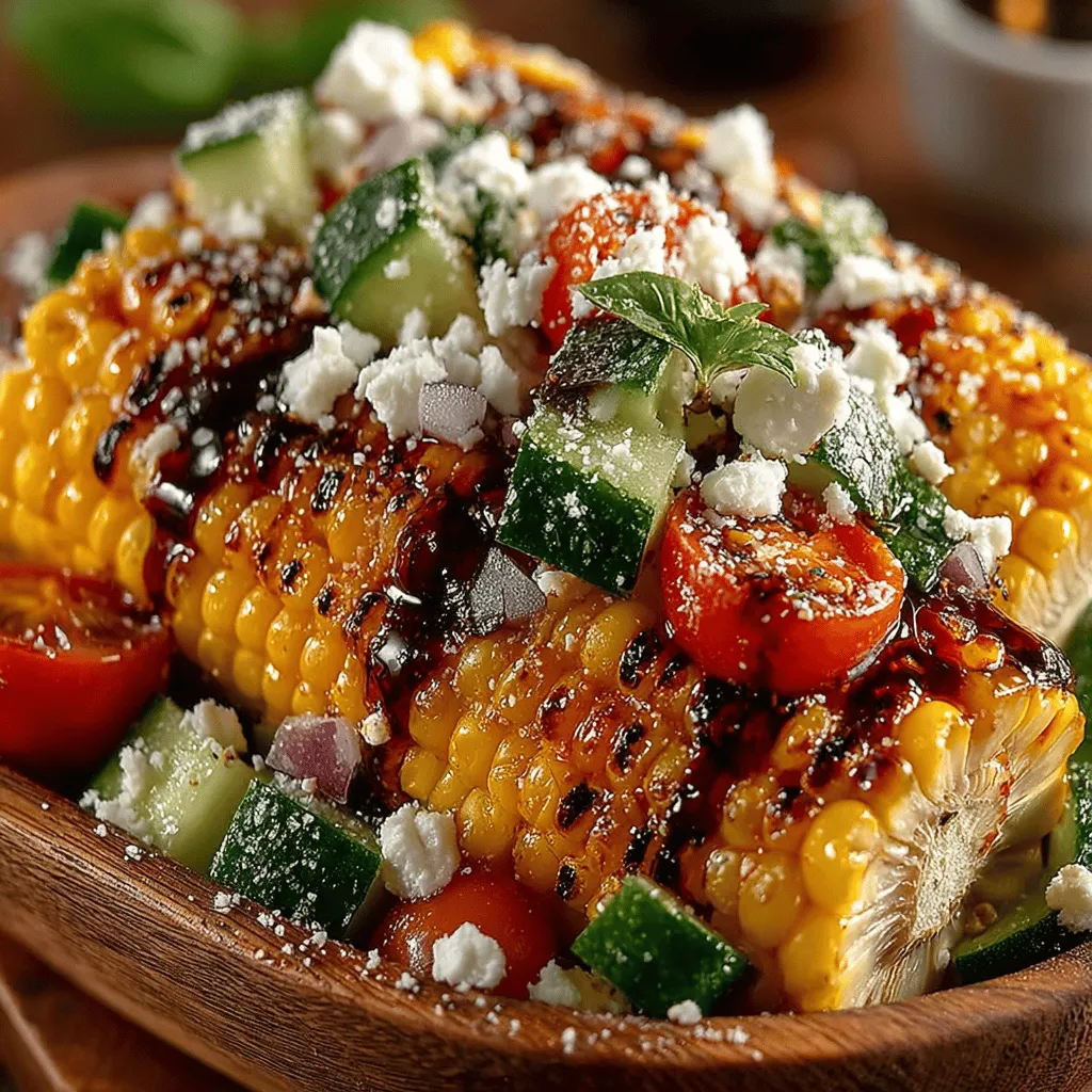 As the sun shines brighter and the days grow longer, the allure of fresh, vibrant salads becomes irresistible. Among the myriad of options, the Grilled Corn Salad with Feta and Basil stands out as a quintessential dish that captures the essence of summer. This salad is not just a mere side dish; it's a celebration of the season’s bounty, perfect for outdoor gatherings, leisurely picnics, or as a refreshing complement to any meal. With its delightful balance of flavors and textures, this salad showcases the sweetness of grilled corn, the creaminess of tangy feta cheese, and the aromatic freshness of basil, creating a harmonious blend that tantalizes the taste buds.