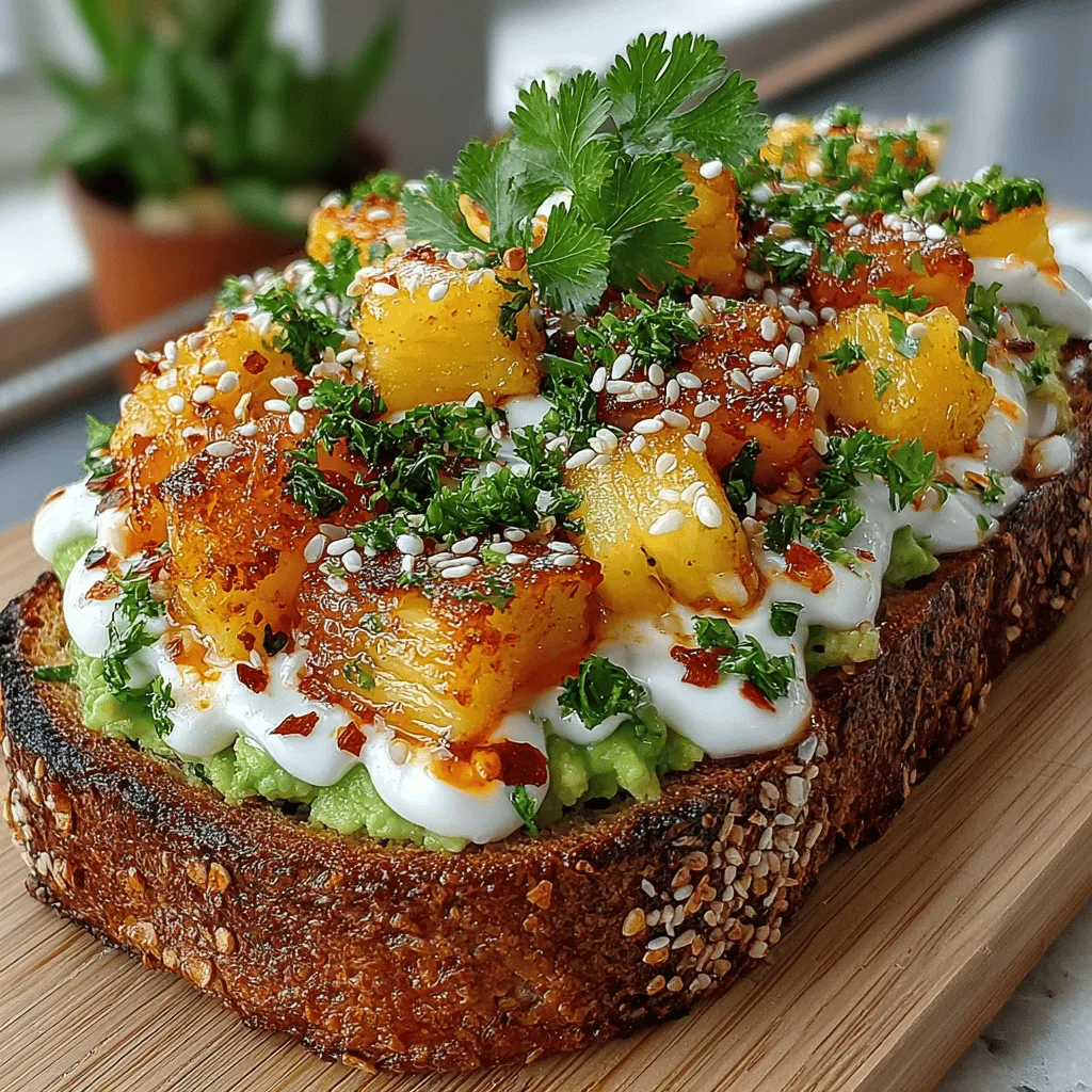 In recent years, toast has transcended its humble beginnings as a mere vehicle for butter and jam, evolving into a canvas for culinary creativity. Toast recipes are now a staple in modern cuisine, capturing the attention of food enthusiasts and health-conscious eaters alike. The versatility of toast allows it to be transformed into a vibrant dish that can serve as breakfast, lunch, or a delightful snack. Enter the Tropical Bliss Pineapple Avocado Toast—a refreshing and nutritious option that embodies the essence of tropical flavors while promoting a healthy lifestyle.