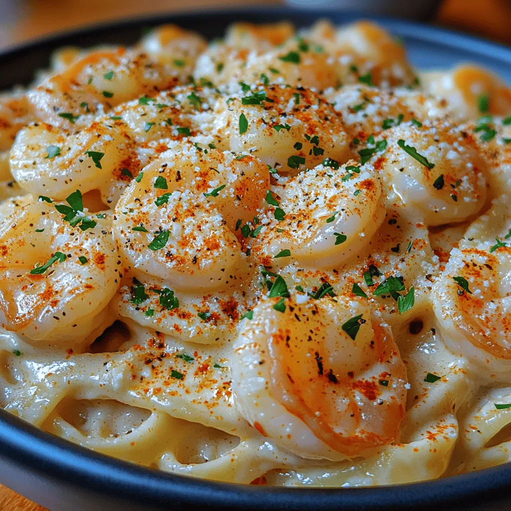 Creamy Garlic Shrimp Fettuccine: A Culinary Delight