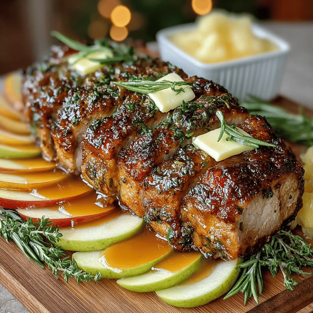 When it comes to culinary creations that embody both comfort and sophistication, few dishes can rival the appeal of Savory Herb-Crusted Pork Loin with Sweet Apples. This dish masterfully marries the rich, savory flavors of perfectly roasted pork with the natural sweetness of apples, creating a harmonious balance that delights the palate. Whether you're hosting a holiday gathering, a family dinner, or a special occasion, this recipe is sure to impress your guests and elevate your dining experience.