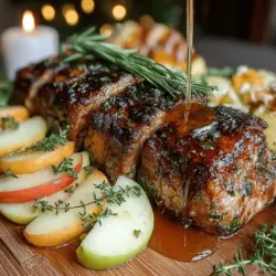 When it comes to culinary creations that embody both comfort and sophistication, few dishes can rival the appeal of Savory Herb-Crusted Pork Loin with Sweet Apples. This dish masterfully marries the rich, savory flavors of perfectly roasted pork with the natural sweetness of apples, creating a harmonious balance that delights the palate. Whether you're hosting a holiday gathering, a family dinner, or a special occasion, this recipe is sure to impress your guests and elevate your dining experience.