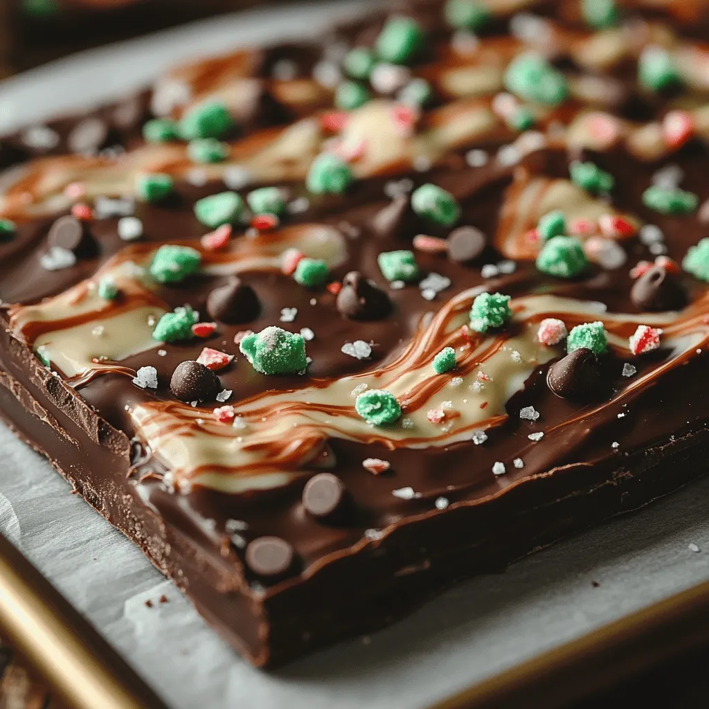 Minty Bliss Chocolate Bark is more than just a dessert; it’s an experience that combines the rich decadence of chocolate with the refreshing coolness of mint. This delightful treat is perfect for any occasion, whether you’re looking to impress guests, celebrate a holiday, or simply satisfy your sweet tooth. Homemade chocolate bark is not only a crowd-pleaser but also a fantastic way to showcase your culinary creativity. With its vibrant flavor profile and appealing presentation, this recipe is bound to become a favorite in your household.