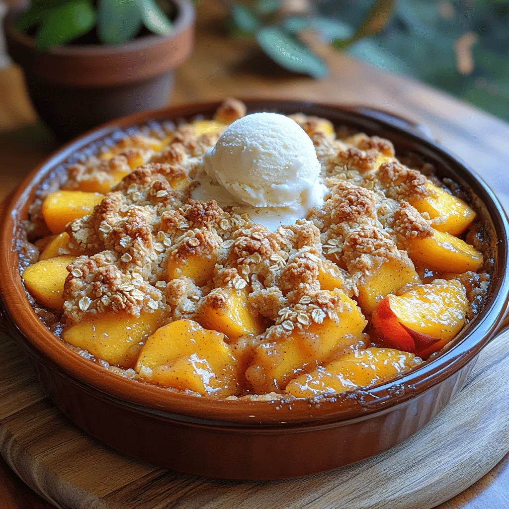 When the summer sun is shining, few desserts capture the essence of the season quite like peach crisp. This delightful dish brings together the sweetness of ripe peaches, the warmth of spices, and a crunchy topping that is both comforting and satisfying. Among the various versions of peach crisp, the Buttery Brown Sugar Peach Crisp stands out for its rich flavor and delightful texture. This recipe is not just a treat; it’s an experience that celebrates the bountiful produce of summer.