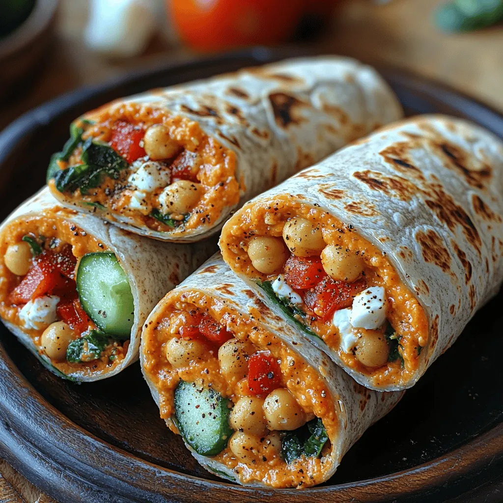 In recent years, plant-based meals have surged in popularity, capturing the attention of food enthusiasts and health-conscious individuals alike. As more people seek ways to incorporate nutritious ingredients into their diets, wraps have emerged as a versatile and satisfying option. These handheld delights are not only easy to prepare but also allow for endless customization based on personal preferences and seasonal ingredients. Among the myriad of wrap recipes available, the Delicious Roasted Red Pepper and Chickpea Wrap stands out as a flavorful and nutritious choice, ideal for lunch or a light dinner.