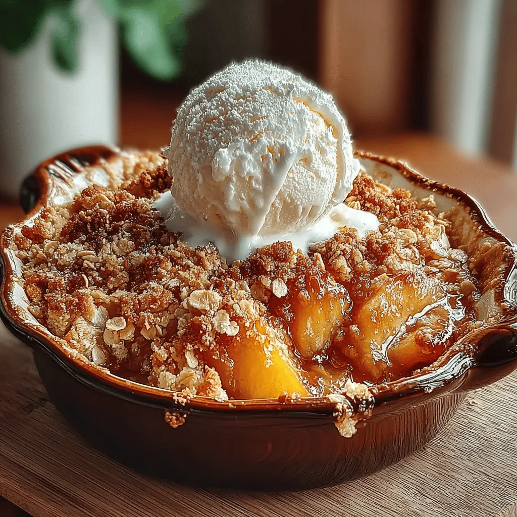 When it comes to desserts, few can match the charm and comfort of rustic treats. These simple yet satisfying creations evoke a sense of nostalgia, often reminding us of family gatherings and warm summer evenings. Among the most beloved of these rustic desserts is the cobbler, a dish that marries tender fruit with a delightful topping, making it a quintessential summer dessert. The Rustic Peach Cobbler with Oats stands out not only for its comforting qualities but also for its celebration of seasonal produce, particularly fresh peaches that burst with sweetness and flavor.