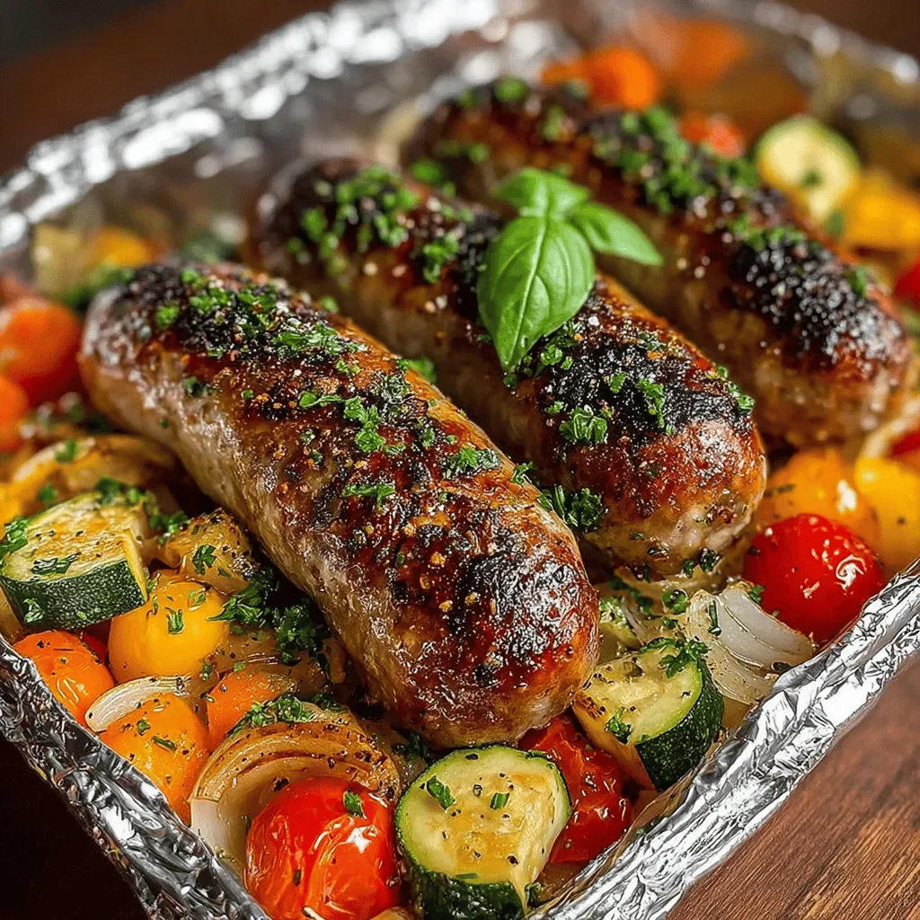 As the summer sun shines bright and the days grow longer, it's the perfect time to fire up the grill and enjoy fresh seasonal produce. One of the most delightful and convenient meals to prepare during this time is Sizzling Sausage & Summer Veggie Foil Packs. Not only do these packs deliver a delicious blend of flavors, but they also simplify outdoor cooking, making cleanup a breeze. This recipe is ideal for family gatherings, backyard barbecues, or even a simple weeknight dinner when you want to minimize time spent in the kitchen.