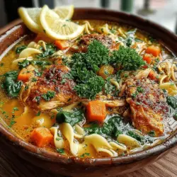 When winter's chill envelops the air, or when one is feeling under the weather, there's nothing quite like the allure of comfort food. For many, the quintessential comfort dish is a steaming bowl of chicken noodle soup. This beloved classic has warmed hearts and homes for generations, offering not just sustenance but also a sense of well-being. Our recipe for Cozy Comfort Chicken Noodle Soup with Egg Ribbons embodies this spirit of nourishment and care, providing a satisfying meal that nourishes both the body and soul.