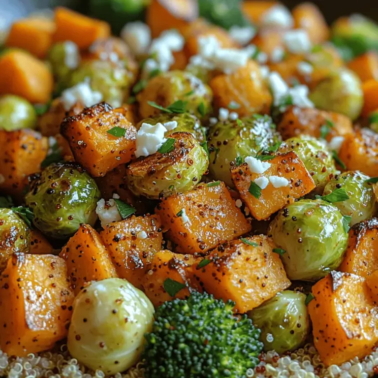 In the world of healthy eating, few dishes can rival the Crunchy Roasted Veggie Bowl. This vibrant, nutrient-packed meal brings together an array of colorful vegetables, roasted to perfection, and served in a way that tantalizes both the eyes and the palate. The beauty of this bowl lies not just in its taste but also in its simplicity and versatility, making it an ideal choice for busy weeknights or meal prep for the week ahead.