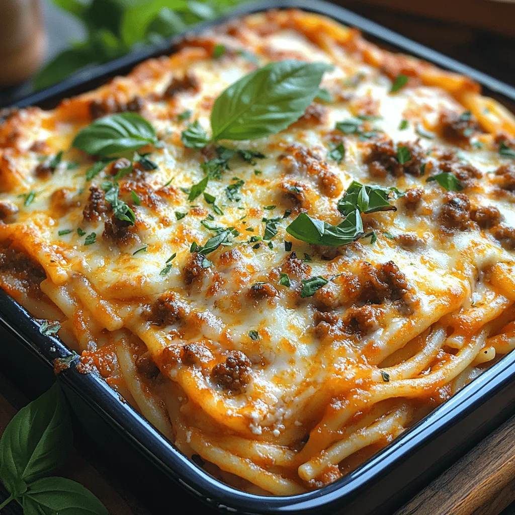 When it comes to comfort food, few dishes can rival the warmth and satisfaction of a baked spaghetti casserole. The Cheesy Delight Baked Spaghetti Casserole is a heartwarming, cheesy masterpiece that seamlessly combines traditional Italian flavors with the convenience of a one-dish meal. This delightful casserole is perfect for family dinners, potlucks, or gatherings with friends, offering a delicious way to bring everyone together around the table.