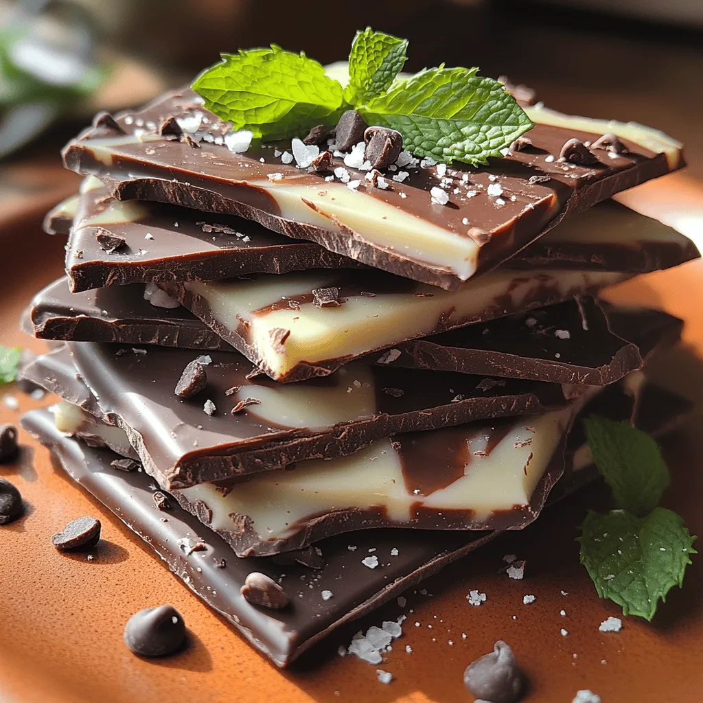 If you're looking for a delightful, refreshing treat that combines the richness of chocolate with the invigorating taste of mint, then look no further than this Refreshing Minty Chocolate Chip Bark. This simple yet indulgent recipe is perfect for any occasion, whether it's a summer gathering, a holiday celebration, or even just a cozy night in. Chocolate bark has gained popularity in various cuisines due to its versatility and ease of preparation, making it a favorite among both novice and seasoned chefs alike.