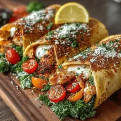 In today's fast-paced world, wraps have emerged as a beloved staple in modern cuisine. Their versatility, convenience, and ability to pack a variety of flavors and textures into a single meal make them a popular choice for many. From lunch boxes to casual dinners, wraps can be customized to suit any palate or dietary need. Among the myriad of wrap options, the Crunchy Chicken Caesar Wraps stand out as a particularly delicious and healthy choice. This recipe combines the classic flavors of a Caesar salad with the satisfying crunch of fresh ingredients, all wrapped up in a convenient tortilla.