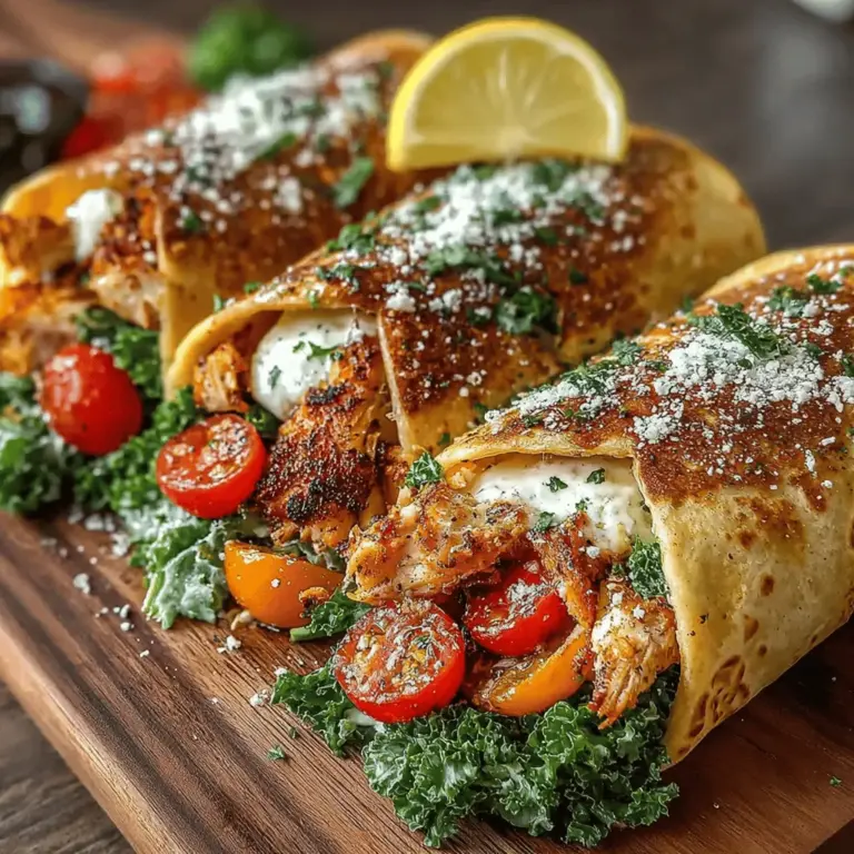 In today's fast-paced world, wraps have emerged as a beloved staple in modern cuisine. Their versatility, convenience, and ability to pack a variety of flavors and textures into a single meal make them a popular choice for many. From lunch boxes to casual dinners, wraps can be customized to suit any palate or dietary need. Among the myriad of wrap options, the Crunchy Chicken Caesar Wraps stand out as a particularly delicious and healthy choice. This recipe combines the classic flavors of a Caesar salad with the satisfying crunch of fresh ingredients, all wrapped up in a convenient tortilla.