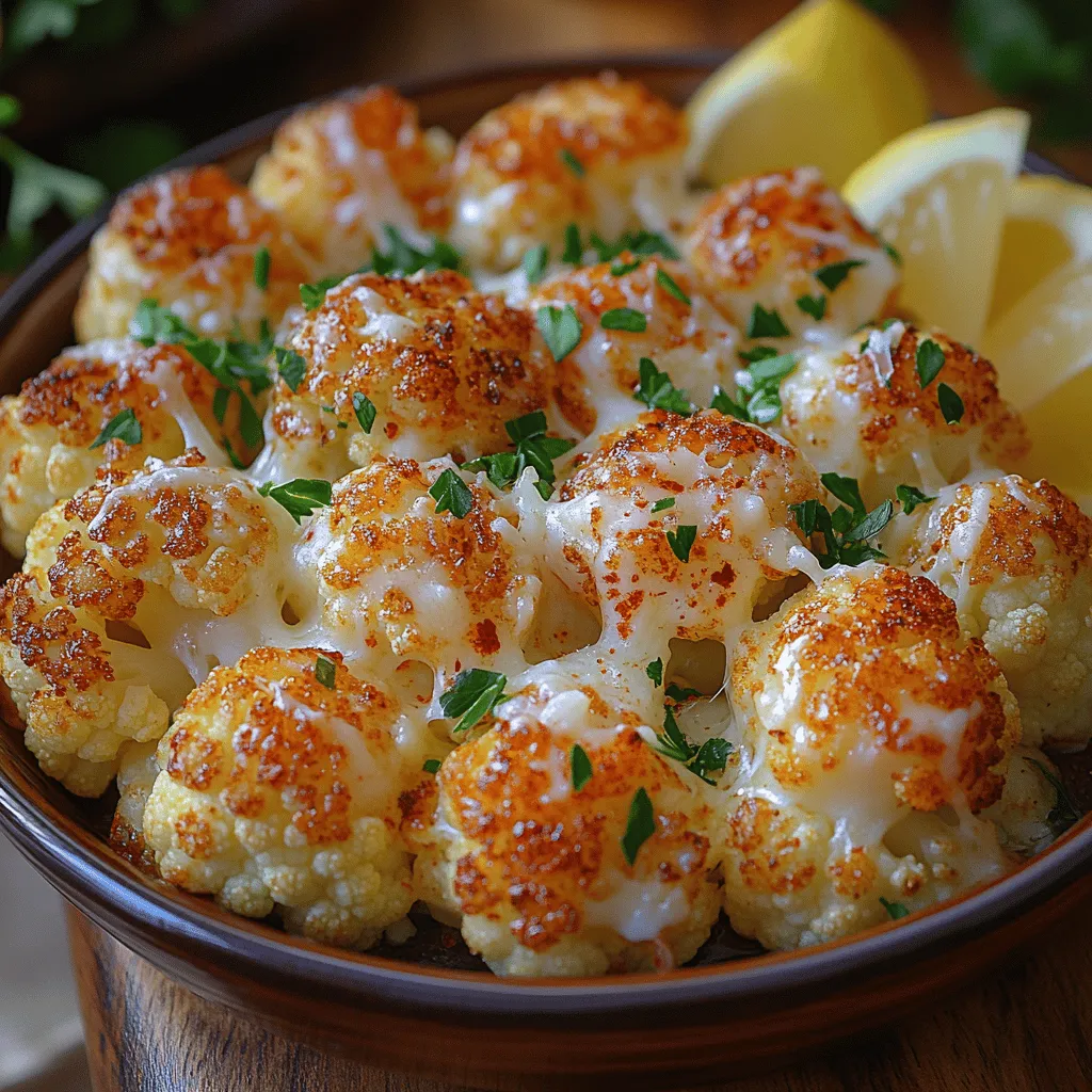 Parmesan Garlic Roasted Cauliflower is more than just a side dish; it’s a culinary experience that marries health and flavor in a delightful way. As we become increasingly aware of dietary choices and their impact on our health, cauliflower has emerged as a star player in the vegetable world. This once-overlooked vegetable has gained fame for its versatility, adaptability, and ability to absorb an array of flavors. Roasting it with garlic and Parmesan takes it to another level, creating a rich and satisfying side that appeals to a wide range of dietary preferences, from the health-conscious to those simply seeking a delicious addition to their meals.