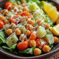 Creating a homemade Caesar dressing is straightforward and allows for flavor customization to suit your palate. Here’s how to make it: