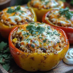 Preparing your bell peppers correctly is essential for creating the perfect vessel for your taco filling. Start by choosing fresh, vibrant peppers—red, green, yellow, or orange—all work wonderfully for this recipe. Here’s how to clean and prep them:
