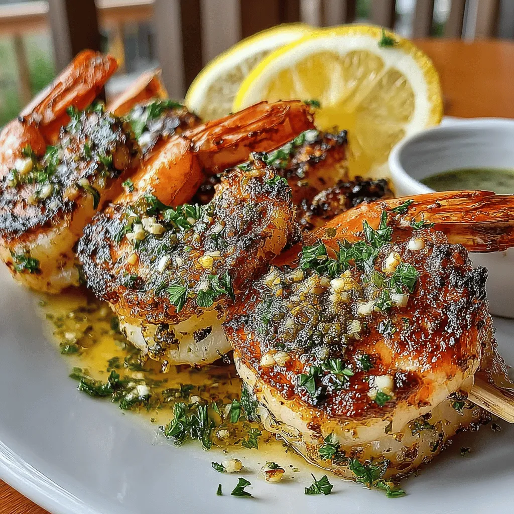 Grilled shrimp is a dish that captures the essence of summer and the joy of outdoor cooking. With its vibrant flavors and quick cooking time, Zesty Lemon Garlic Grilled Shrimp stands out as a delightful option for any meal, from casual weeknight dinners to festive gatherings. The combination of fresh lemon juice and aromatic garlic not only elevates the taste but also brings a refreshing twist that perfectly complements the natural sweetness of shrimp.