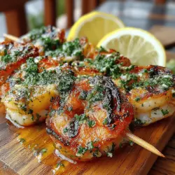 Grilled shrimp is a dish that captures the essence of summer and the joy of outdoor cooking. With its vibrant flavors and quick cooking time, Zesty Lemon Garlic Grilled Shrimp stands out as a delightful option for any meal, from casual weeknight dinners to festive gatherings. The combination of fresh lemon juice and aromatic garlic not only elevates the taste but also brings a refreshing twist that perfectly complements the natural sweetness of shrimp.