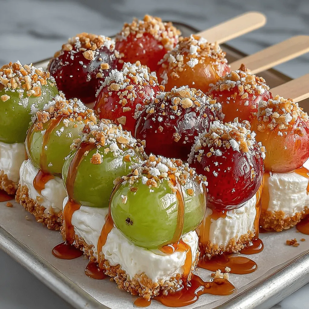 As the temperature rises and the sun shines brighter, finding ways to stay cool while satisfying your cravings becomes essential. Enter Frozen Grape Skewers—a delightful, refreshing treat that not only tantalizes your taste buds but also offers a healthy option for those hot summer days. These skewers blend the natural sweetness of grapes with a creamy yogurt coating, creating a fun and nutritious snack that appeals to both kids and adults alike.