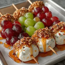 As the temperature rises and the sun shines brighter, finding ways to stay cool while satisfying your cravings becomes essential. Enter Frozen Grape Skewers—a delightful, refreshing treat that not only tantalizes your taste buds but also offers a healthy option for those hot summer days. These skewers blend the natural sweetness of grapes with a creamy yogurt coating, creating a fun and nutritious snack that appeals to both kids and adults alike.