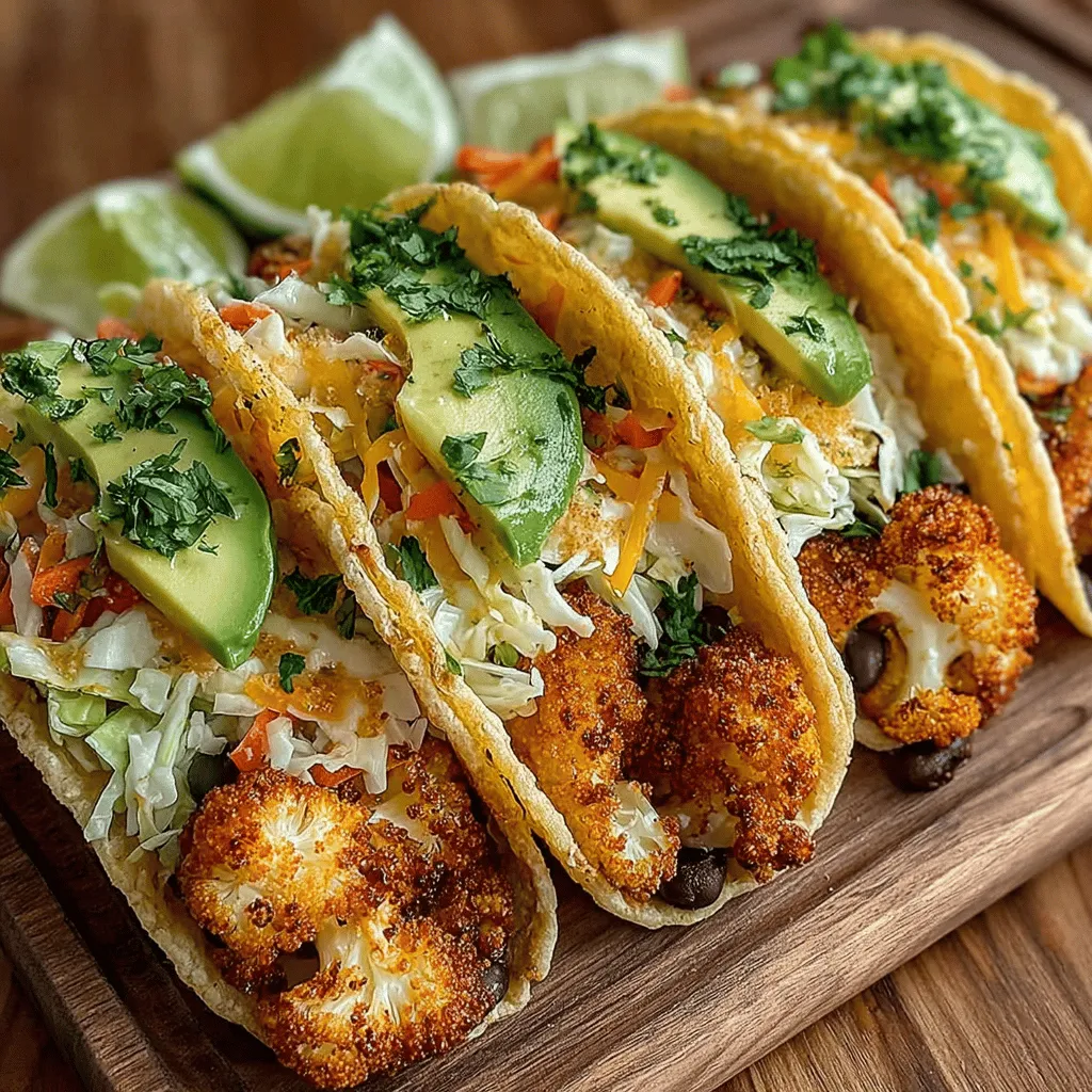 In recent years, the culinary world has seen a significant shift toward healthier eating habits, with many people seeking innovative ways to enjoy their favorite foods without compromising on taste. One such delightful creation is the Cauliflower Crunch Taco—a vibrant and satisfying vegetarian dish that appeals not only to plant-based eaters but also to meat-lovers. At the heart of this recipe lies cauliflower, a versatile vegetable that acts as a hearty filling while providing an array of nutritional benefits.