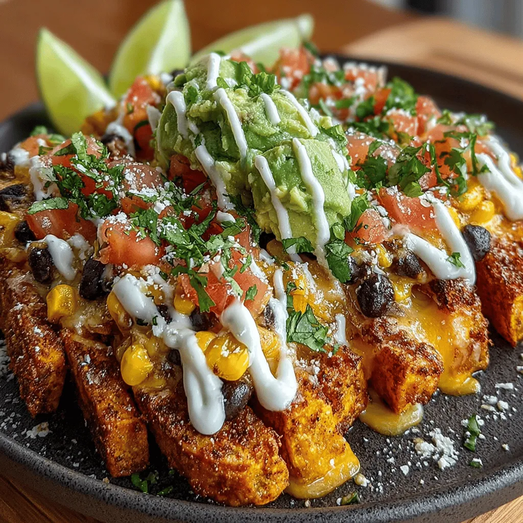 In the realm of comfort food, few dishes evoke as much warmth and nostalgia as nachos. This quintessential snack, often adorned with melted cheese, zesty jalapeños, and a myriad of toppings, has a way of bringing friends and family together. However, as the trend toward healthier eating continues to rise, many find themselves searching for alternatives that don't compromise on taste. Enter Loaded Nacho Sweet Potato Fries—a delicious and nutritious twist on a classic favorite.