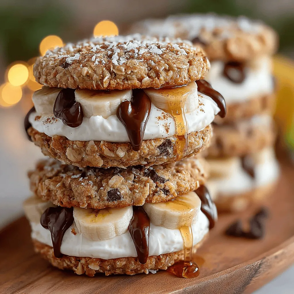 In today's fast-paced world, the quest for healthier snack options is more relevant than ever. With an increasing awareness of nutrition and wellness, many people are seeking out desserts that not only satisfy their sweet tooth but also pack a nutritional punch. Enter the Frozen Banana Oat Cookie Sandwiches—a delightful treat that combines the best of both worlds: indulgence and wholesome ingredients. These frozen delights are not only simple to make, but they also offer a unique blend of flavors and textures that are sure to please everyone from kids to adults.