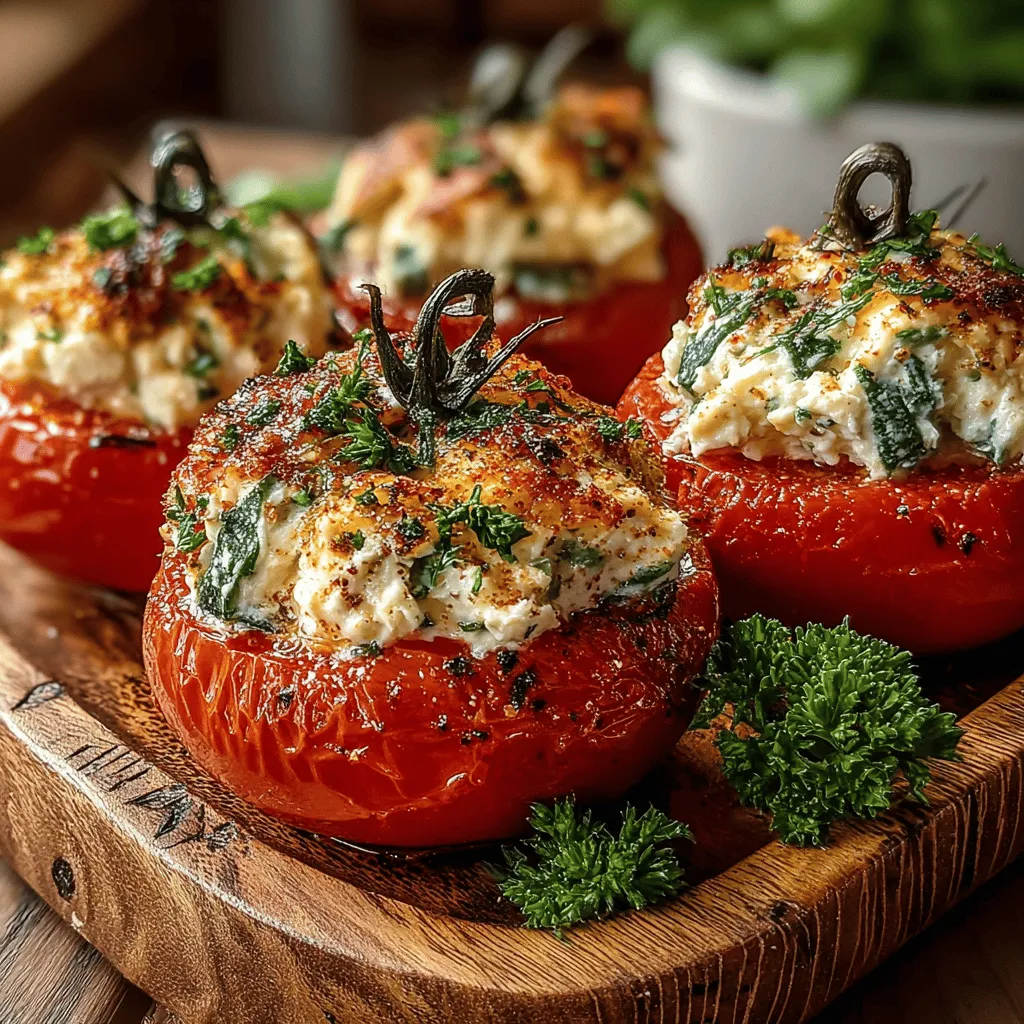 When it comes to creating a dish that embodies freshness and flavor, few recipes can rival the appeal of mini stuffed tomatoes filled with a delicious tuna salad. These vibrant little bites are more than just a feast for the eyes; they offer a delightful combination of textures and tastes that make them an ideal choice for both appetizers at a gathering and as a light meal on a warm day. The juicy sweetness of ripe tomatoes serves as the perfect vessel for a creamy, protein-packed tuna filling, creating a dish that is as satisfying as it is nutritious.