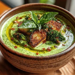 Creamy Zucchini Bliss Soup: A Culinary Delight