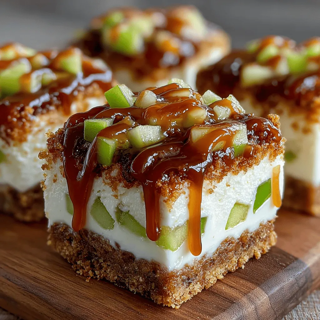 As summer heats up and gatherings become more frequent, the search for the perfect dessert intensifies. Enter the Frozen Caramel Apple Cream Bars, a delectable treat that combines the rich flavors of creamy cheesecake, the sweetness of caramel, and the refreshing crunch of apples. This dessert not only tantalizes the taste buds but also serves as a visual delight, making it an ideal choice for picnics, barbecues, or a simple family dinner. With each bite, you experience a delightful balance of creamy, sweet, and fruity flavors that are sure to impress everyone at the table.
