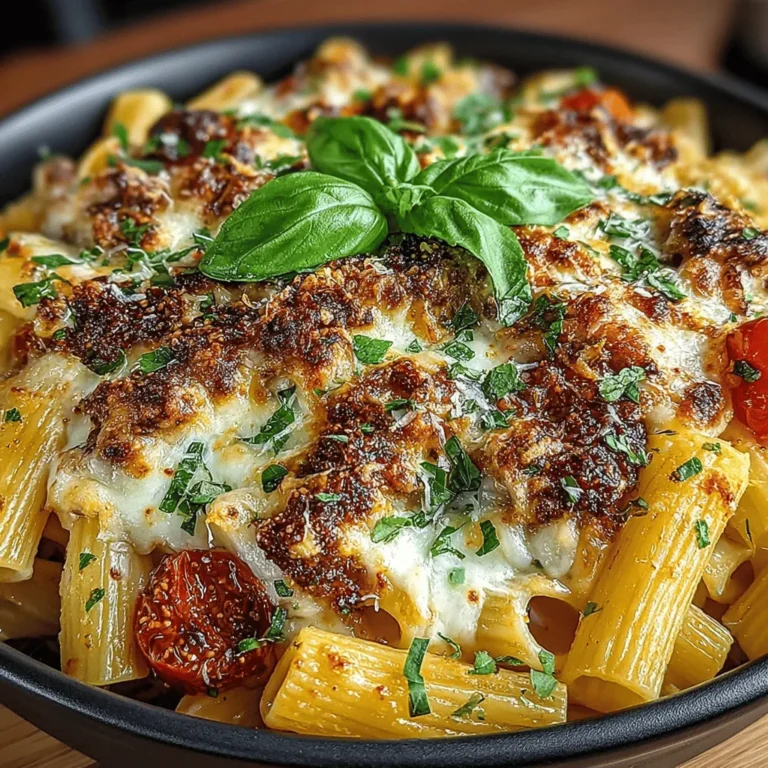 In the ever-evolving world of culinary creativity, the Fig Jam Pasta Bake emerges as a delightful and unexpected fusion of flavors. This unique dish marries the sweetness of fig jam with the comforting essence of pasta, resulting in a bake that is both satisfying and memorable. Imagine a cozy family dinner where the table is adorned with a dish that not only pleases the palate but also sparks curiosity and conversation among guests. The Fig Jam Pasta Bake offers just that—a harmonious blend of sweet and savory that elevates a simple meal into a culinary experience.
