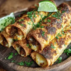 Hatch Chili Chicken Taquito Rolls are a delightful culinary fusion that brings the vibrant flavors of the Southwest directly to your table. These crispy, flavorful rolls are a favorite among food enthusiasts, combining the smoky, slightly spicy notes of Hatch green chilies with tender, shredded chicken, creamy cheeses, and a medley of spices. Perfect for a casual weeknight dinner, a festive gathering, or a satisfying snack, taquitos are a versatile dish that can easily be tailored to suit various tastes.