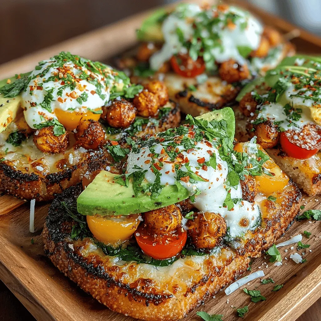 In the vast realm of culinary delights, the Spicy Chickpea Avocado Naan Pizza stands out as a vibrant and nutritious option for pizza lovers and health enthusiasts alike. This recipe beautifully marries the traditional Indian naan bread with the rich flavors of Mediterranean-inspired toppings, resulting in a dish that is both satisfying and health-conscious. The combination of spicy chickpeas, creamy avocado, and fresh vegetables creates an explosion of flavors that not only tantalizes your taste buds but also offers a myriad of health benefits.