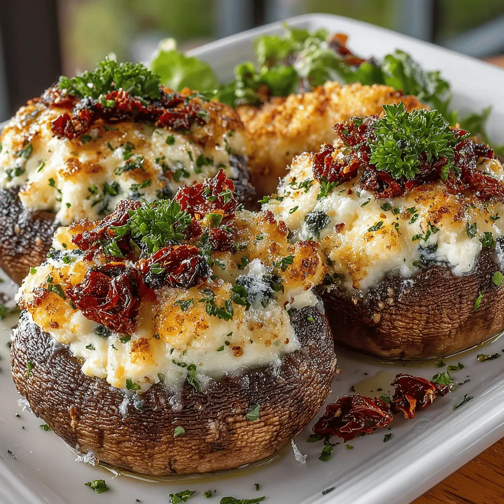 Stuffed mushrooms have long held a coveted position as a go-to appetizer for gatherings, parties, and intimate dinners alike. Their versatility and ability to marry well with a variety of flavors make them a perennial favorite. Among the many iterations of stuffed mushrooms, the combination of sundried tomatoes and cheeses stands out. This savory filling not only tantalizes the taste buds but also adds an appealing visual element to any appetizer platter.