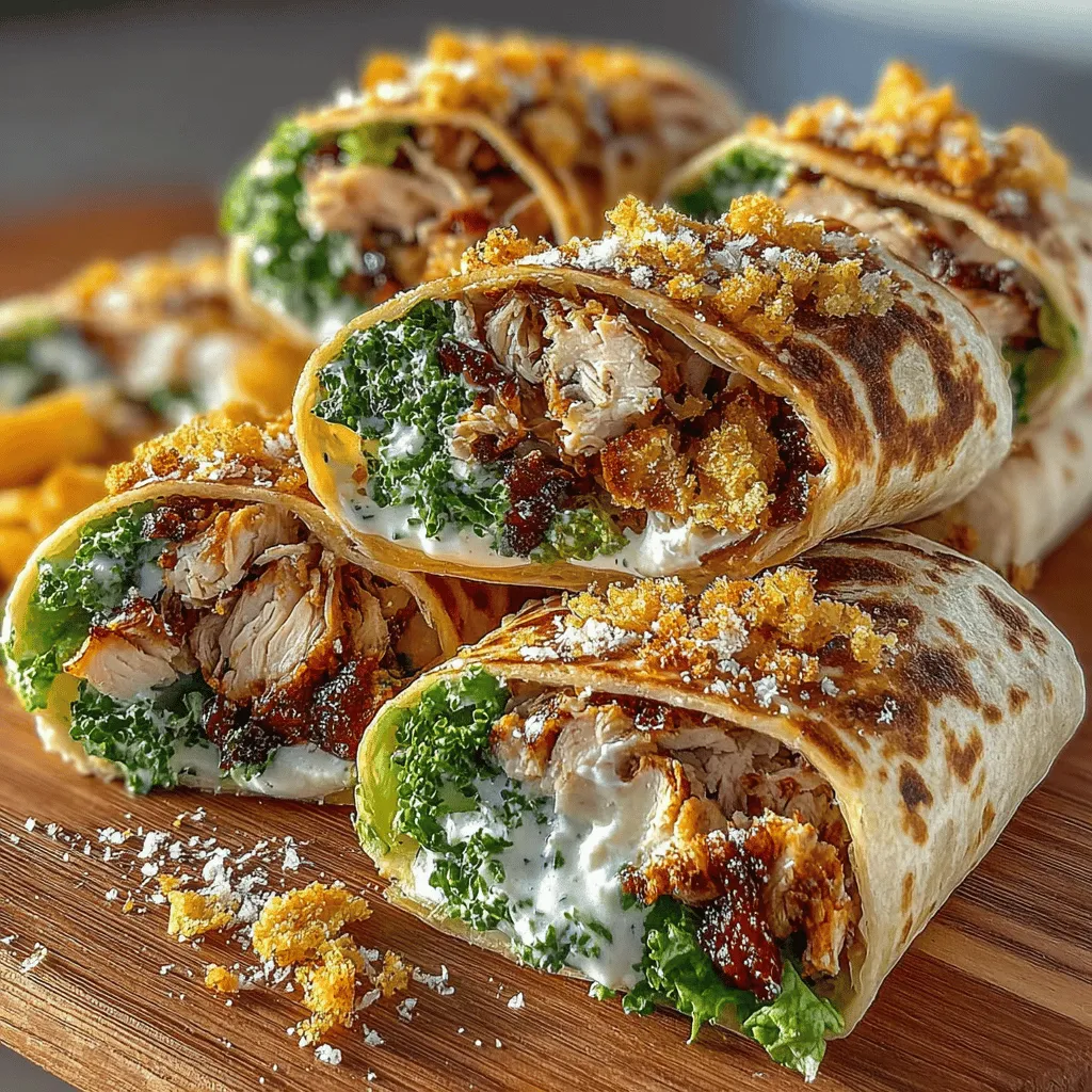 In the world of quick and satisfying meals, Mini Chicken Caesar Salad Wraps stand out as a perfect blend of flavor, nutrition, and convenience. These delightful wraps are not just a meal; they are an experience, providing a satisfying crunch combined with the creaminess of Caesar dressing and the heartiness of tender chicken. Ideal for a light lunch, a picnic snack, or even a party appetizer, they offer a versatile option that can please a crowd or serve as a quick bite for one.