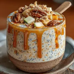 In recent years, chia pudding has emerged as a popular choice for health-conscious breakfast enthusiasts. This nutritious dish is not only easy to prepare but also incredibly versatile, allowing for a wide range of flavor combinations. Among these, the Apple Pie Overnight Chia Pudding stands out as a delightful option that marries the comforting flavors of a classic dessert with the health benefits of a wholesome breakfast. Imagine waking up to a dish that evokes the warmth of freshly baked apple pie, all while being packed with nutrients.
