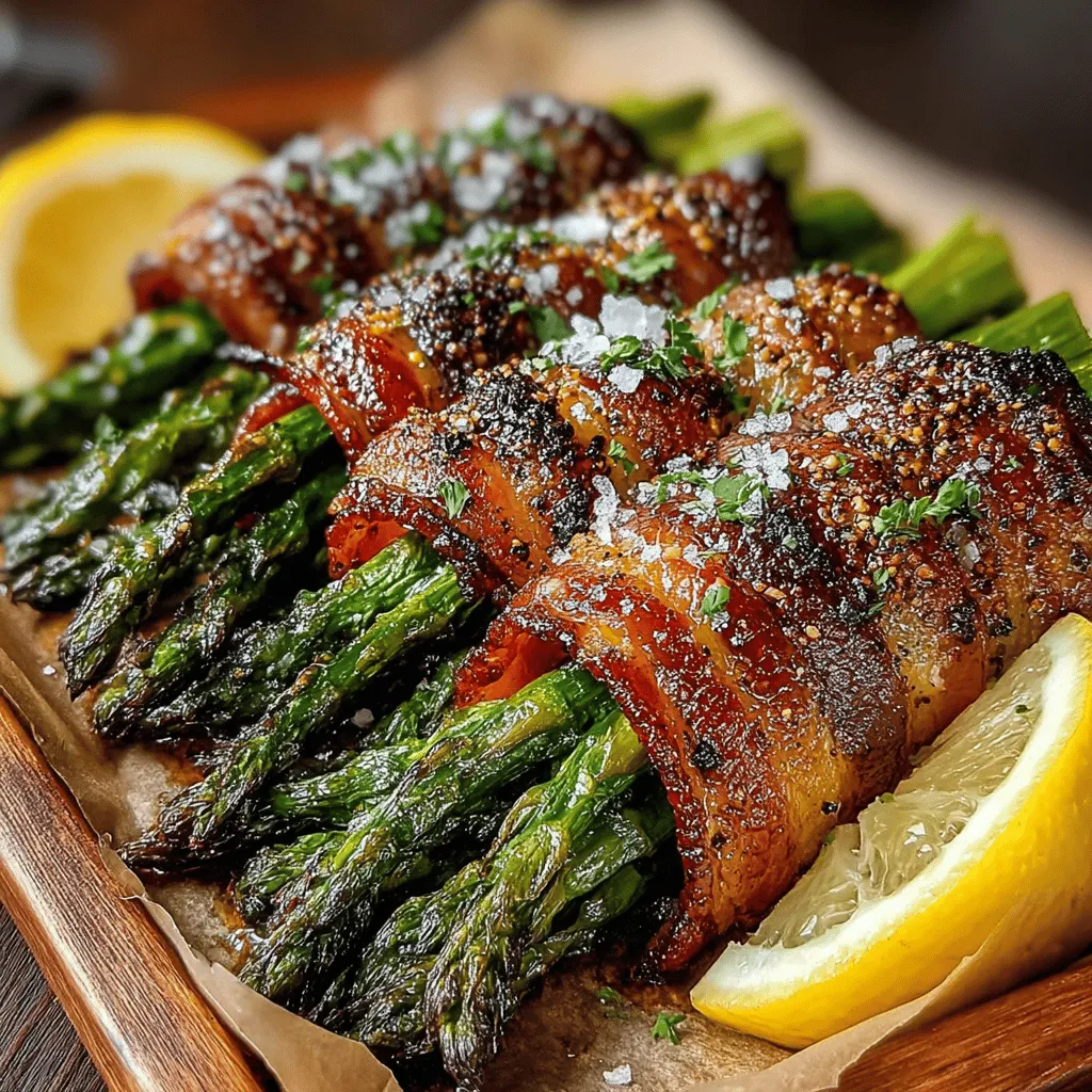 In the world of appetizers and side dishes, few combinations can rival the delightful contrast of crispy bacon and tender asparagus. Bacon-wrapped asparagus bundles are not only visually appealing but also incredibly delicious, making them a perfect addition to any gathering or a simple weeknight dinner. This dish marries the savory, salty flavor of bacon with the fresh, earthy notes of asparagus, creating a symphony of taste and texture that is hard to resist. Whether served at a festive celebration, a casual barbecue, or as a side for an elegant entrée, these bundles are sure to impress.
