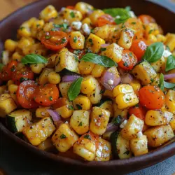 As the summer sun shines brightly and gardens flourish with vibrant produce, there's no better way to celebrate the season than with a refreshing Sweet Corn & Zucchini Salad. This delightful dish is a symphony of colors and flavors, bringing together the natural sweetness of corn, the tender crunch of zucchini, and an array of other fresh ingredients. Whether served as a side dish at a backyard barbecue or as a light meal on a warm day, this salad embodies the essence of summertime dining, making it a must-try for anyone looking to embrace healthy eating.