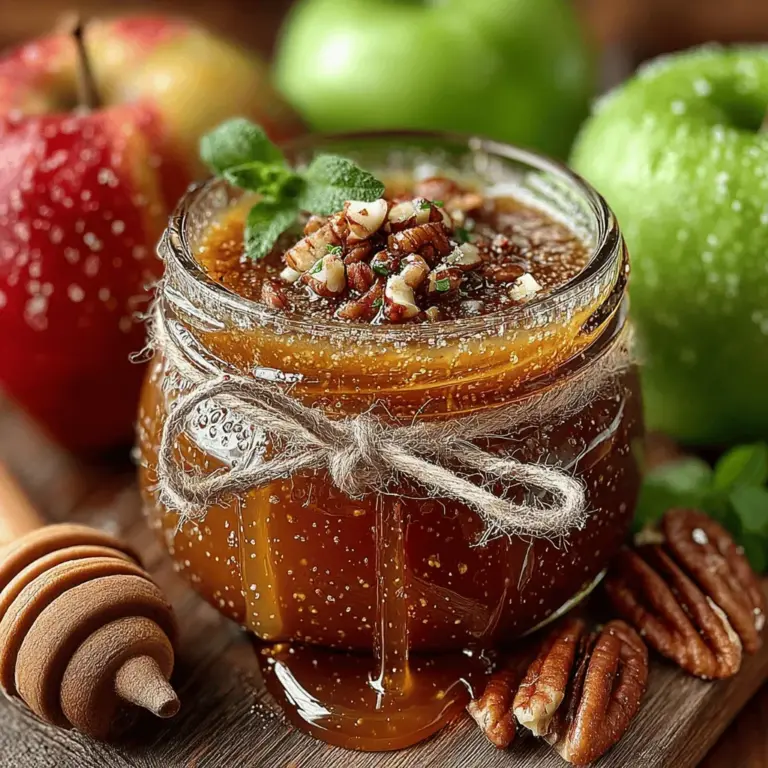 As the leaves turn golden and the air becomes crisp, the aroma of homemade apple butter simmering in your kitchen evokes a feeling of warmth and comfort. Spiced Fall Crockpot Apple Butter is more than just a spread; it is a celebration of the season's bounty, combining the natural sweetness of apples with an enchanting blend of spices. This easy-to-make recipe offers a hassle-free way to enjoy the rich, comforting flavors of fall, all thanks to the convenience of a slow cooker.