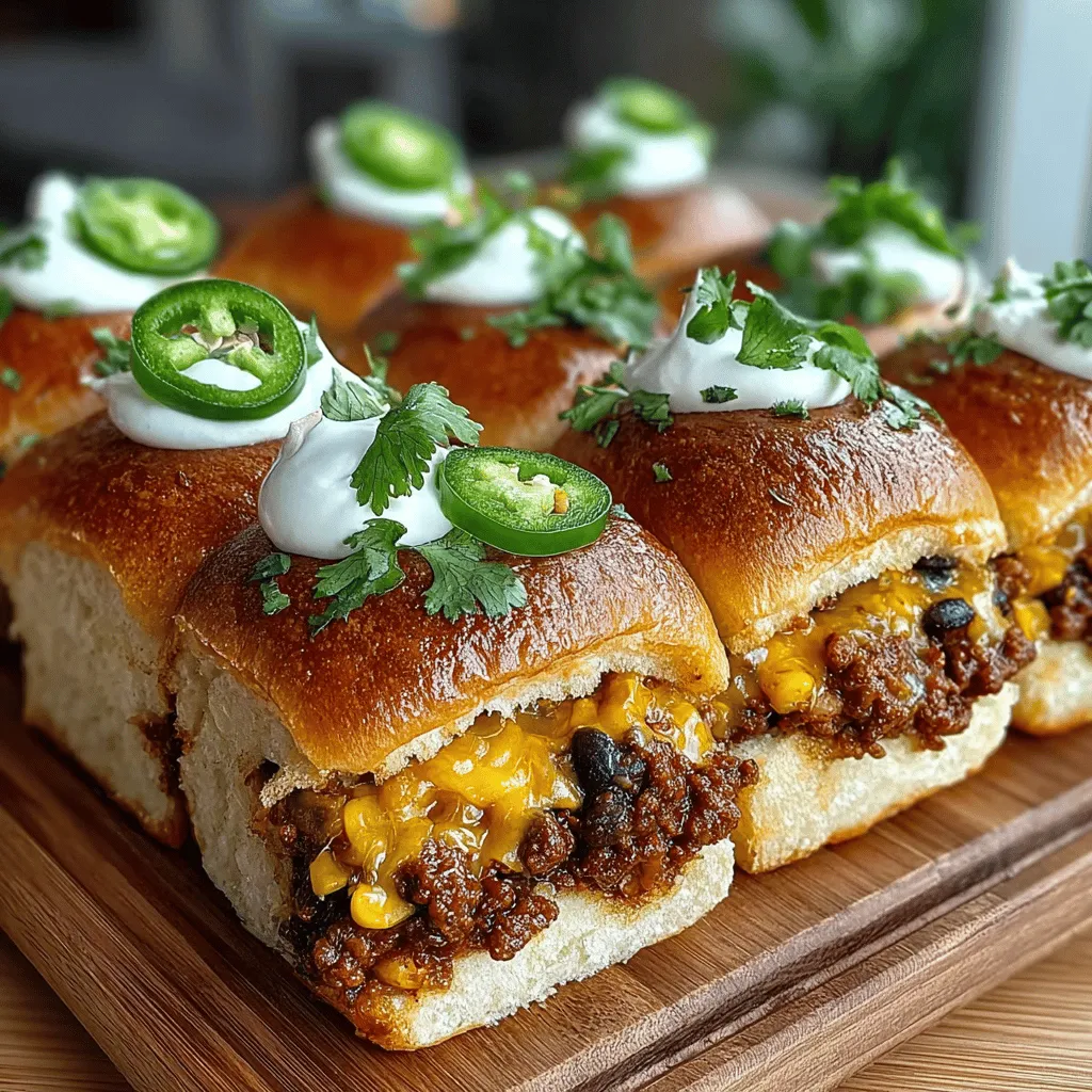 In the ever-evolving landscape of modern cuisine, sliders have emerged as a beloved staple. These bite-sized sandwiches pack a punch of flavor and are incredibly versatile, making them ideal for casual gatherings, festive celebrations, or even a cozy family dinner. Among the myriad of slider options, the Spicy Mini Chicken Enchilada Slider Buns stand out as a particularly delightful choice. This recipe brings together the rich, zesty flavors of traditional enchiladas with the convenience and fun of sliders, resulting in a dish that is sure to please any crowd.