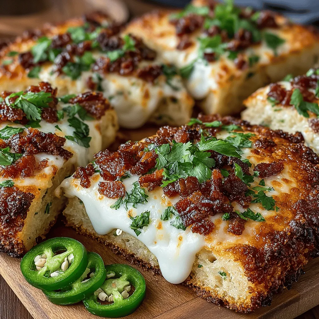 One of the most crucial steps in baking Mini Jalapeño Popper Flatbreads is preheating your oven. Setting the temperature correctly ensures even cooking and helps achieve that perfect crispy base while melting the cheese to gooey perfection. Ideally, you should preheat your oven to 425°F (220°C). This high temperature is essential as it promotes a quicker bake, allowing the flatbreads to develop a delightful crunch without overcooking the toppings. While your oven heats, take this time to gather your ingredients and prepare your cheese mixture for a seamless cooking experience.