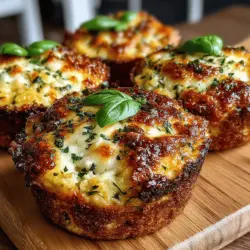 Mini Lasagna Zucchini Cupcakes: A Healthy Twist on a Classic Dish
