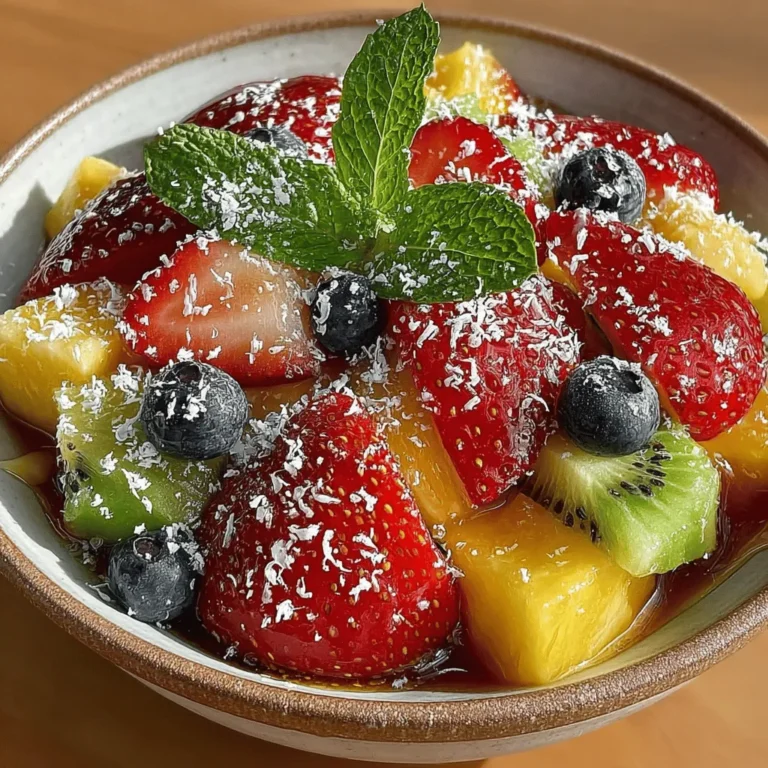 As the sun shines brighter and temperatures rise, there’s nothing quite like a vibrant, refreshing bowl of tropical fruits to cool down and invigorate the senses. The Tropical Fruit Fiesta Bowl is not only a feast for the eyes but also a nutrient-packed dish that celebrates the bounty of nature. Bursting with color and flavor, this recipe is perfect for any occasion—whether you're hosting a summer barbecue, planning a brunch with friends, or simply looking to elevate your breakfast routine.