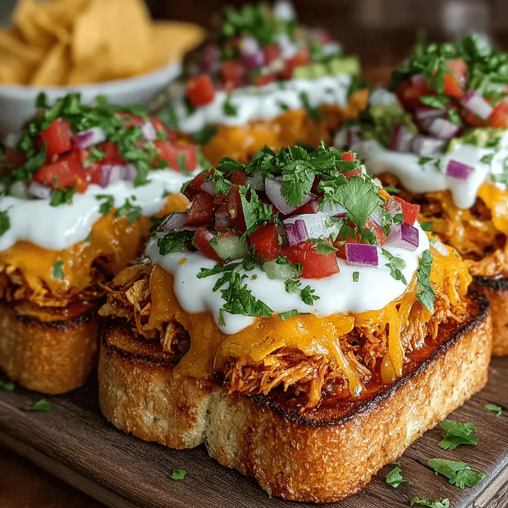 Before diving into the recipe, it's essential to understand the key ingredients that make up these Mini Chicken Nacho Toast Stacks. Each component plays a crucial role in delivering the layered flavors and textures that define this dish.