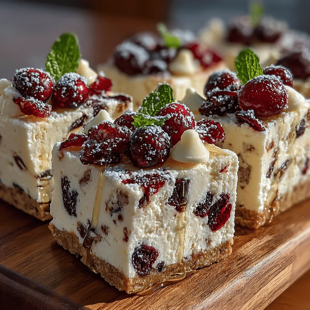 Frozen Yogurt Cranberry Bliss Bars are an irresistible treat that caters to those who crave a delightful dessert without compromising their health goals. This recipe marries the creamy texture of Greek yogurt with the vibrant tartness of cranberries, creating a balance of flavors that is both refreshing and satisfying. With the addition of natural sweeteners like honey or maple syrup, these bars offer a guilt-free indulgence that can be enjoyed on warm days or as a nourishing snack at any time of the year.