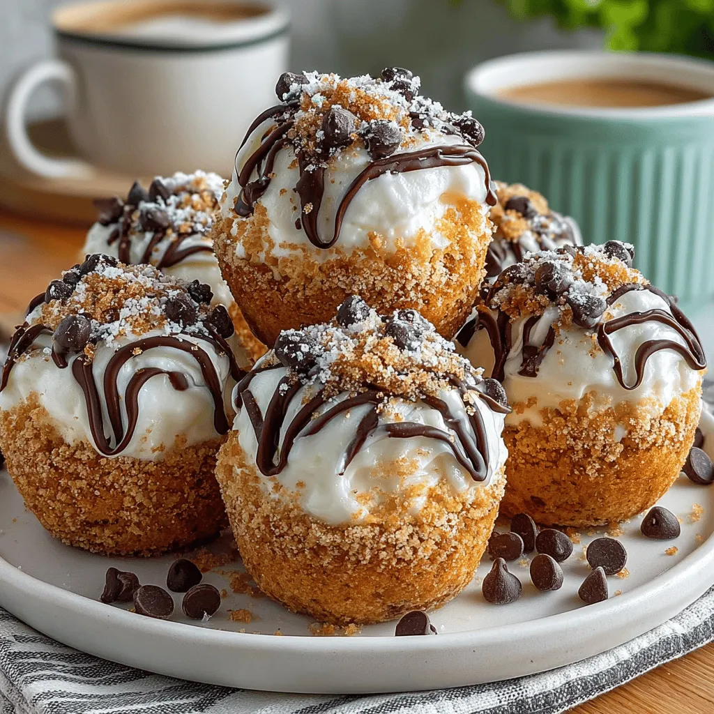 The churro coating is what truly elevates these frozen yogurt bites, giving them a delightful crunch and flavor profile reminiscent of the classic dessert. Here’s how to craft the perfect churro coating using graham cracker crumbs and cinnamon-sugar.